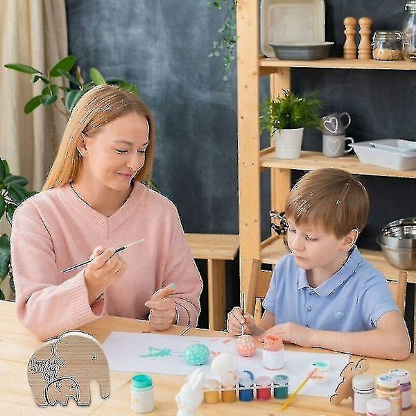 Fars Dag Elefant Mor och Barn Elefant Mor och Bebis Mors Dag Present Utsökt