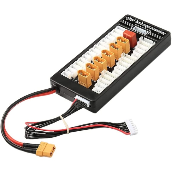 Xt60 T-bug Lipo Batterilader 2-6s Parallellbalansert Ladebrett Plate Parallellbalansert Ladebrett