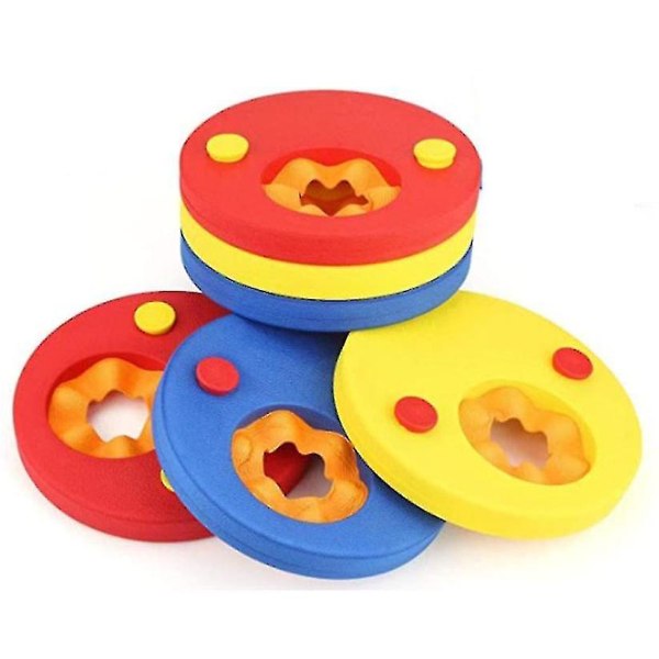 6 st Kids Arm Float Discs Simarm Band Pool Set För Barn Flytande Ringar
