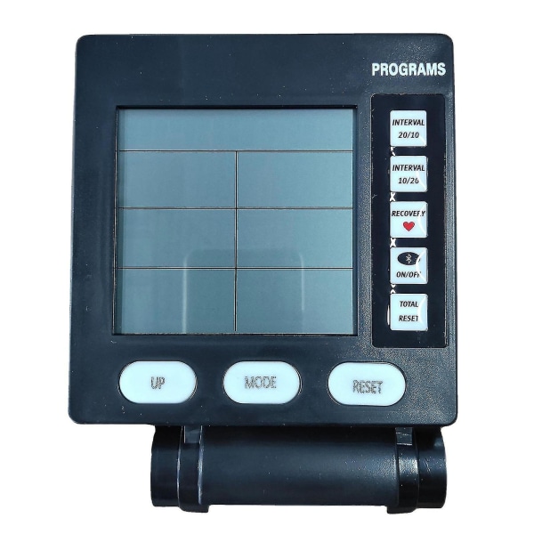 Roddmaskin med vindmotstånd, elektronisk räknare, roddanordning, displayinstrument med Bluetooth
