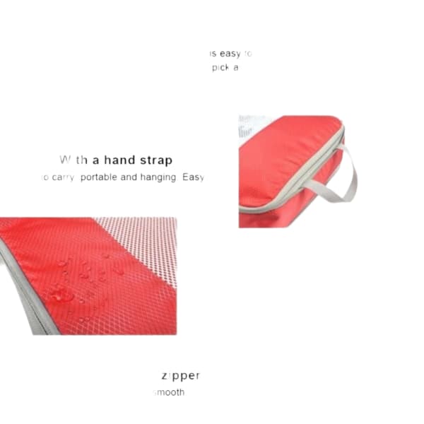 Resväska Organizer Set - Packkuber / 3-pack Grå