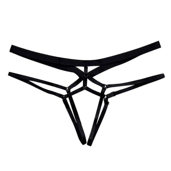 Hurtig levering Kvinders sexede lingeri-thongs Trusser åbent skridt Skridtløst undertøj G-streng