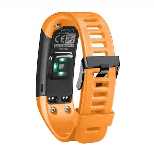 Til Garmin Vivosmart Hr  Rem til Armbånd Med Kompatibelt Udskiftningsmetalspænde