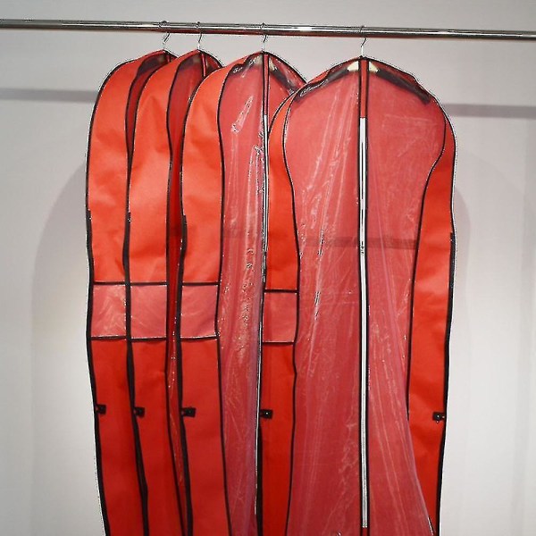 2023-plaggväska för långa bröllopsklänningar Cover Vikbar portabilitet Garderobsförvaring Reseplaggpåse för kläder Kappor Lång kjol
