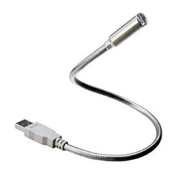 Bærbar LED-lampe Mini USB-lampe for nattlesing Laptop Notebook PC Datamaskin Hy