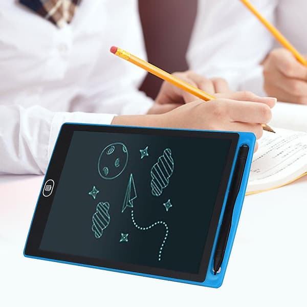 Blå 8,5 tommer LCD Skrivetablet Elektronisk Tegnebræt Doodle Pad