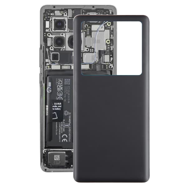 Batteribagcover i glasmateriale til vivo X80 Pro