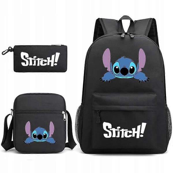 Skolryggsäck A4 USB Stor Stitch Lilo