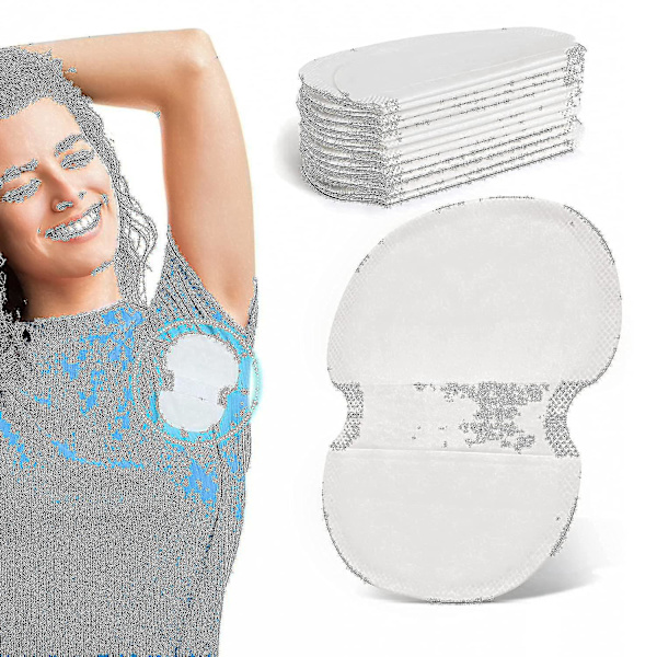 100 Pack Svettskydd för Armhålor Aoeoun Armhålsdynor Engångs Svettskydd Sommar