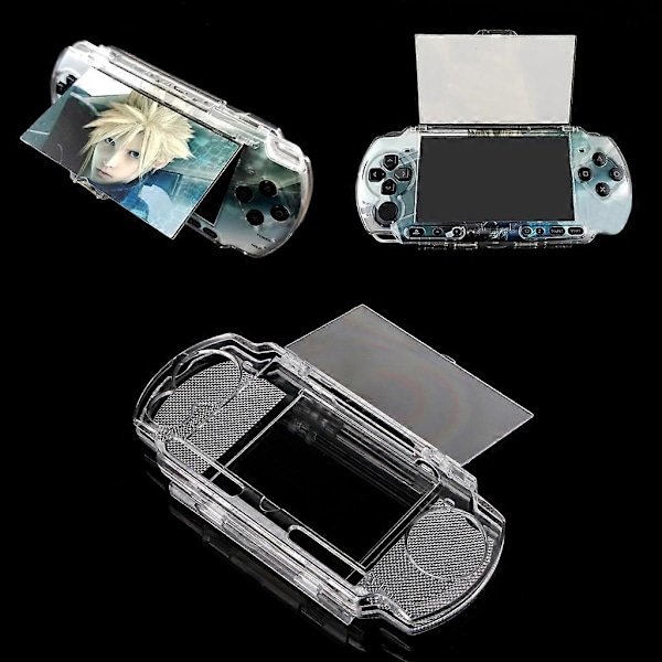 Krystallbeskyttende hardt bærende deksel for Playstation PSP 2000 3000