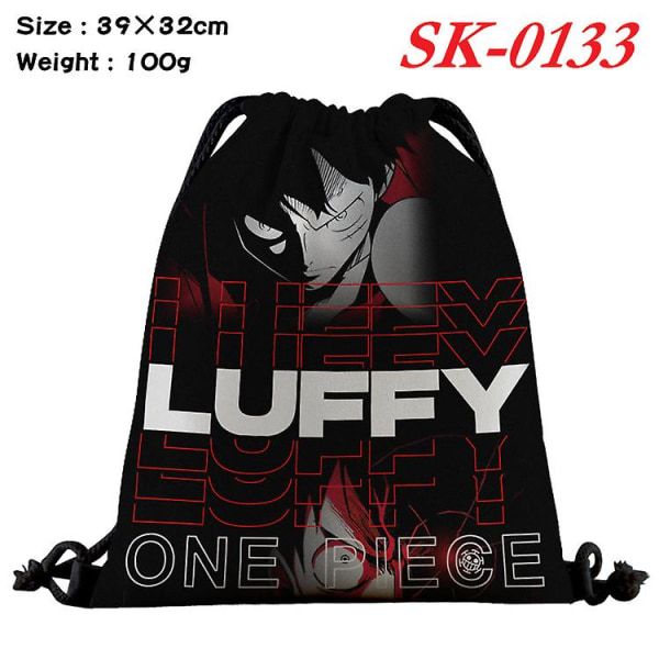 One Piece Luffy Chopper One Piece Onepiece Cartoon Perifer Anime Pocket Opbevaring Shopping Rygsæk SK-0136