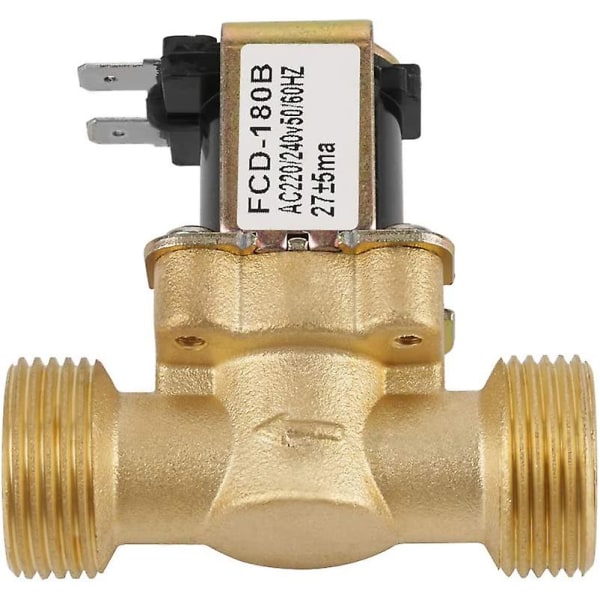 Elektrisk Magnetventil G3/4 Vatteninlopp 2-vägs N/C AC Normalt Stängd 220/240V FCD-180B