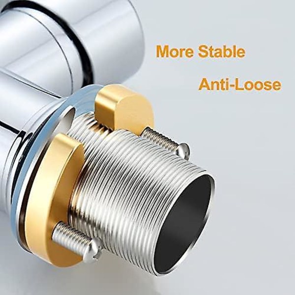 Armatur fastgørelsessæt, armatur fastgørelsessæt, armatur tilbehør, armatur installationsværktøj, passer perfekt til armatur og vask (guld, 1 stk)