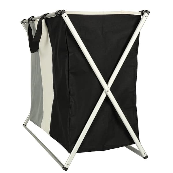Foldable Laundry Basket with 3 Compartments – 135 Liters