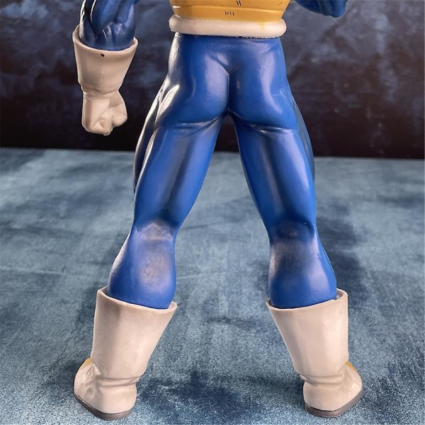 11' Dragon Ball Z Vegeta Super Saiyan Action Figur Legetøj Collection Model Desktop Ornamenter Dekoration Gaver Til Fans Børn Blue Hair