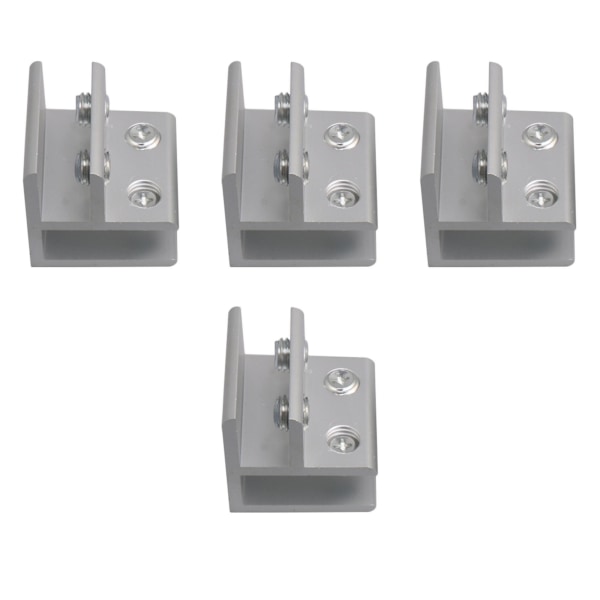 4 X alumiinia 90 astetta 8-12 mm lasipuristin lasikaappikaappiin--