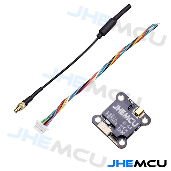 Jhemcu Vtx20-600 5.8g 40ch Fpv-sändare Pitmode 25mw 100mw 200mw 400mw 600mw 7-26v Justerbar Vtx för Fjärrstyrd Fpv-racingdrönare