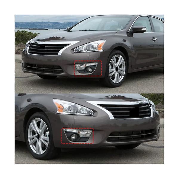 1 par Forlygtegitterbeskyttelse til Altima/Teana 2013 2014 2015 Black