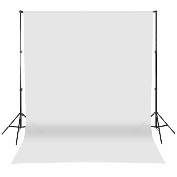 Vorallme Photo Studio Bakgrunn Grønn Hvit Svart Skjerm Chromakey 1,6m bred bakgrunn