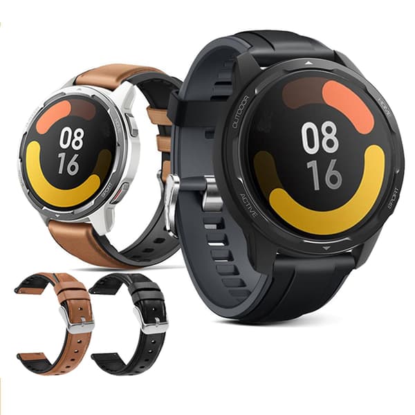 Rem til Xiaomi Watch S1 Active Holdbar til Smart Watch Modebånd Blød Håndledsrem Brown