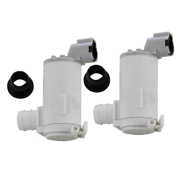 2st Vindrutespolar Pumpmotor Fram Bak För Patrol Y61 1998-2004 Iv 4-yu