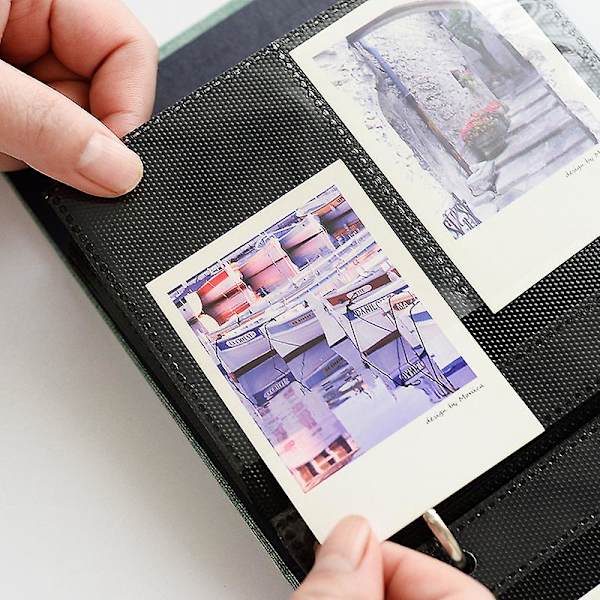 Valokuva-albumi Scrapbook Pellava Taide Suojakalvolla Tallenna kuvat pysyvästi 5 tuumaa 50 kpl