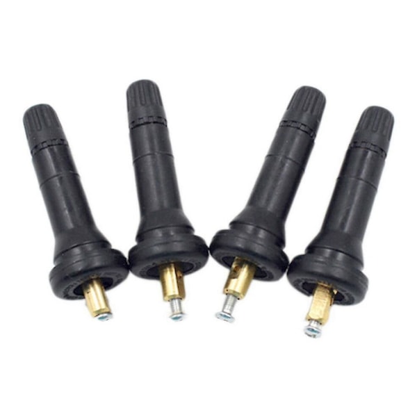 4st Typ Däcktryckssensor Tpms Ventilskaft Munstycke För