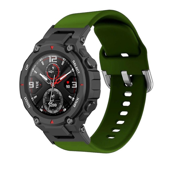 Silikoninen rannehihna Watch , joka on yhteensopiva Trex/t-rex Pro kanssa Black