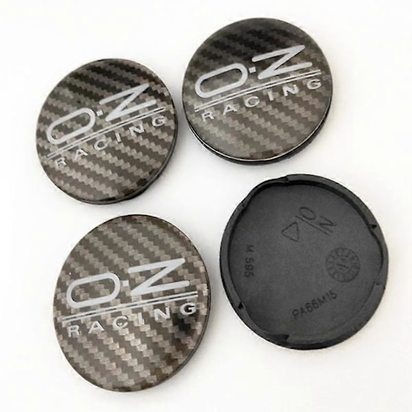 4 st 62mm Bil Hjulcentrum Navkapslar För Oz Racing M595 O.z Legering Auto Hjul Fälg Centrum Navkapsel Skydd 62 58 4x62 Black Red