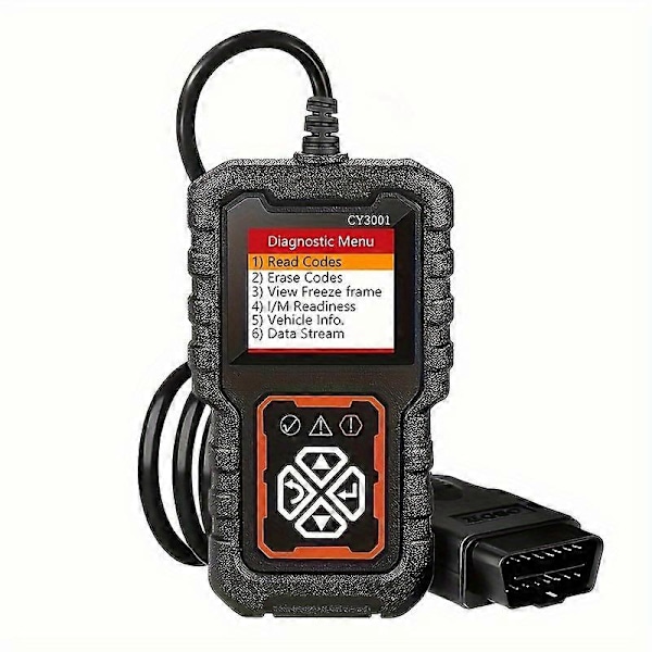 \"Bilkode Læser Køretøjets Check Engine Lys Med OBD2 Scanner (Ingen Trådløs Version)\"
