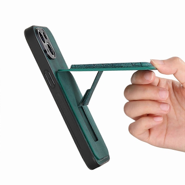Til Nothing Phone (2a) Etui med Præget Mønster, Kortholder, Støttefod, Læder Bagcover Multicolor Style C