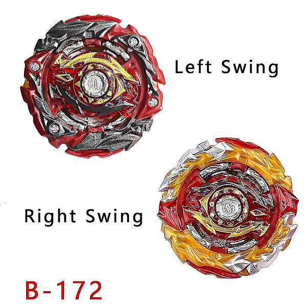 Battling Tops Burst Superking B-169 Gyro Leke Red