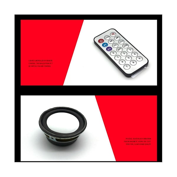 DIY Elektroniikkakitti Bluetooth-kaiutin Elektroniikka DIY Juotosprojektikitti Bluetooth-stereokaiutin