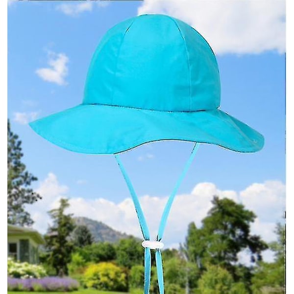 Solhat Børnesolhat Toddle Solbeskyttende Bucket Hat Sky blue