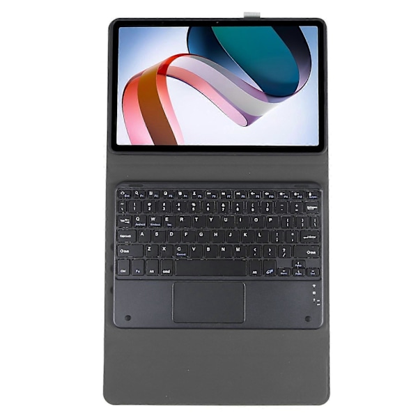 För Xiaomi Redmi Pad SE Ultratunt Bluetooth Tangentbord Läderfodral med Touchpad