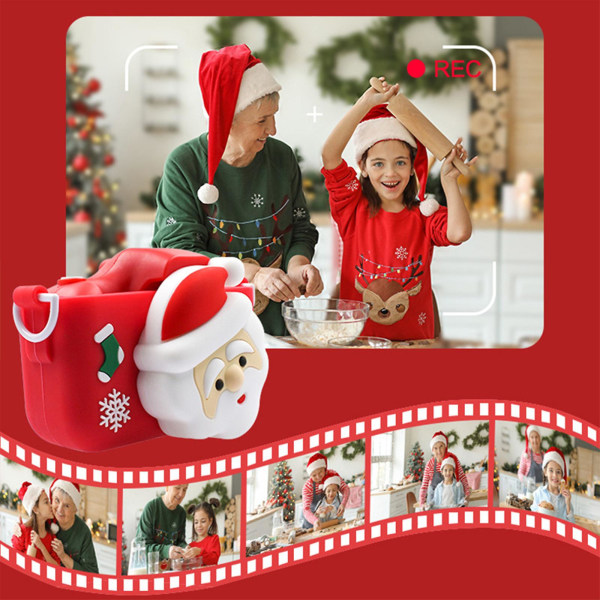 Gör-det-själv-julprydnader på rea och sälj för barnkamera,uppgradera HD-digitalkamera för småbarn,barnkameraleksaker,julfödelsedagspresenter för åldrarna 3-10 år