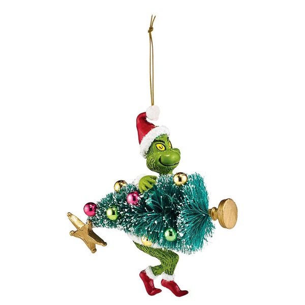 God Jul The Grinch Julepynt Juletre Hengende Anheng Tegneserie Dukke Hjem Bil Ornament F