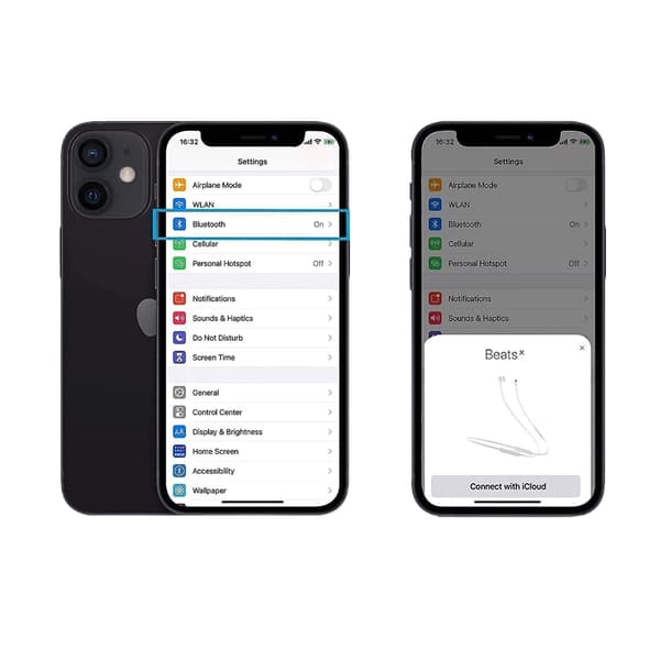 Kablede hodetelefoner for iPhone, kablede hodetelefoner, ørepropper.pa