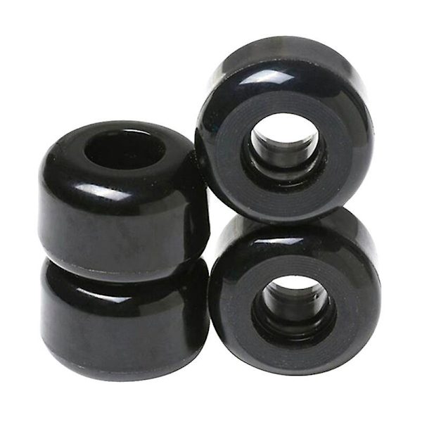 4 stk./sæt Skateboard Longboard Hjul 54mmx36mm 82A Hjul Stunt Skateboards Downspeed PU Hjul, Sort