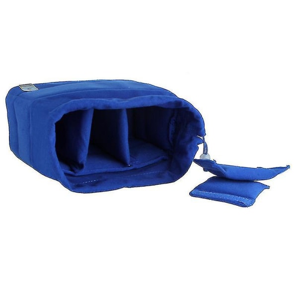 Ny Stötsäker Dslr Slr Kameraväska Partition Padded Sammet Insats Skyddsfodral