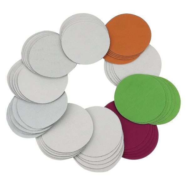 6 tommer slibeskiver 150 mm 320-10000 korn til våd/tør polering 50 stk