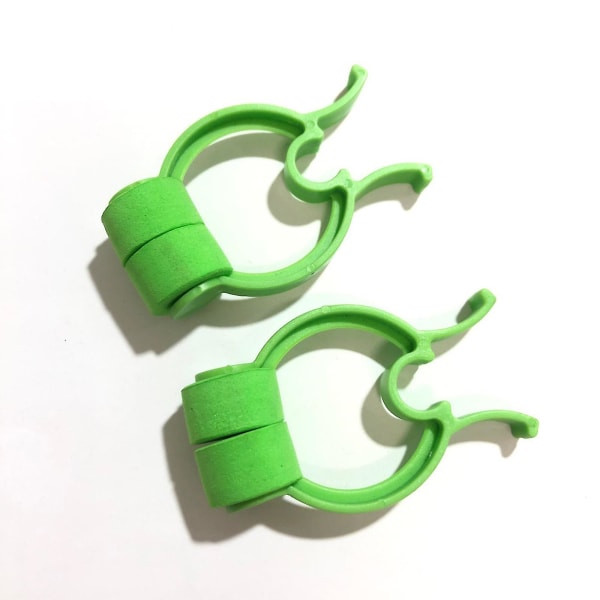 10 stykker nesestopper nesestopper nesestopper neseklemmer i plastskum neseklemmer for utilsiktet eller nødsituasjon -xx green 16pcs