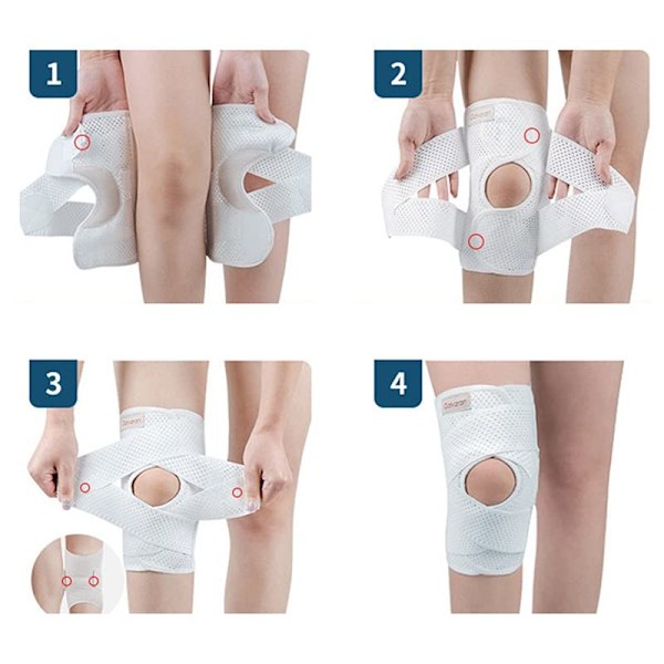 1 kpl Urheilu Polvituki Miehet Naiset Paineistettu Elastinen Polvisuoja Niveltulehdus Nivelten Suoja Fitness Varusteet Lentopallo Tuki XL