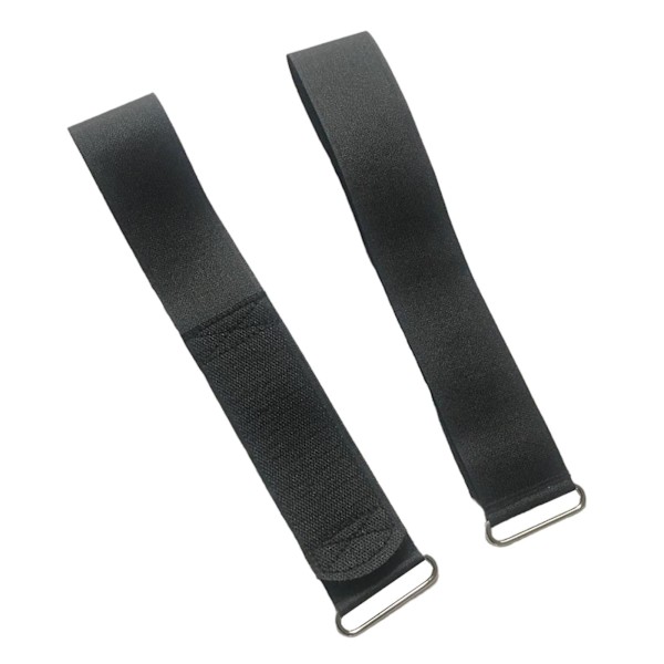 2x Sykkelpedalstropper for Treningsapparat, Roingmaskin Pedalstropper, Universelle Justerbare Ben Trening for Treningsutstyr Tilbehør