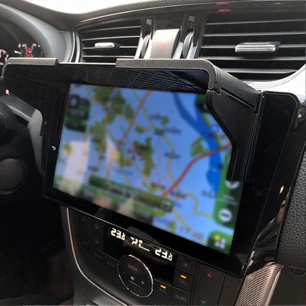 GPS-solskærm til bil, ABS-plast, antirefleksskærm til bil-GPS til 7-12 tommer navigation