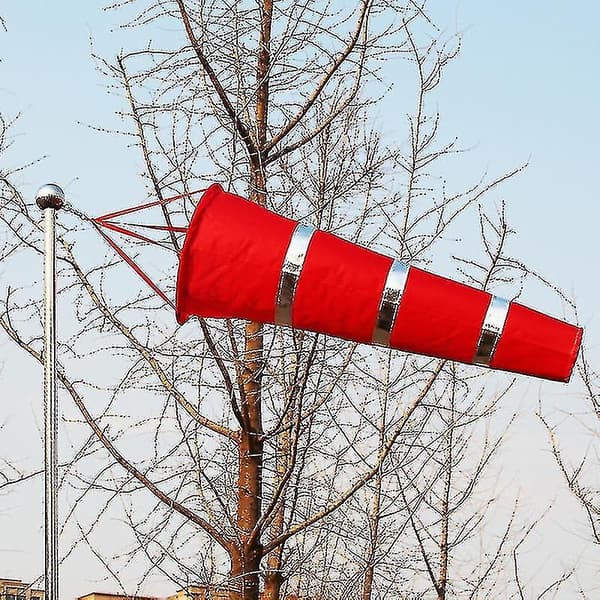 2 stk. vindfløj udendørs hængende rip-stop vindpose roterende vindpose ekstern anemometer