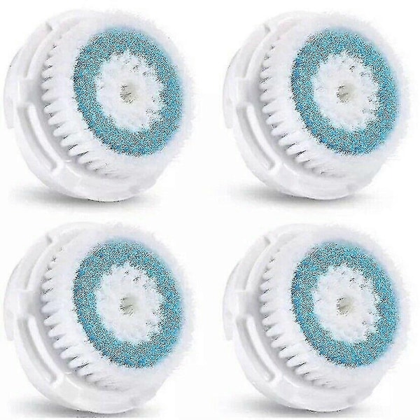 4 kpl Vaihtoharjaspäitä Clarisonic Mia 1 Mia2 -laitteeseen, Syväpuhdistava