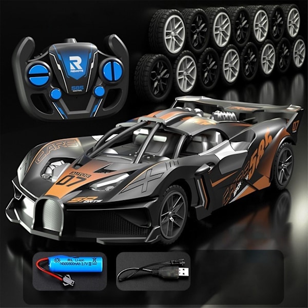 Rc Cars Remote Control Car for Kids High Speed Race Drift Rc Cars Toy With Cool Appearance, Kids Outdoor Toys for Boys Girls Birthday Gifts Clearance