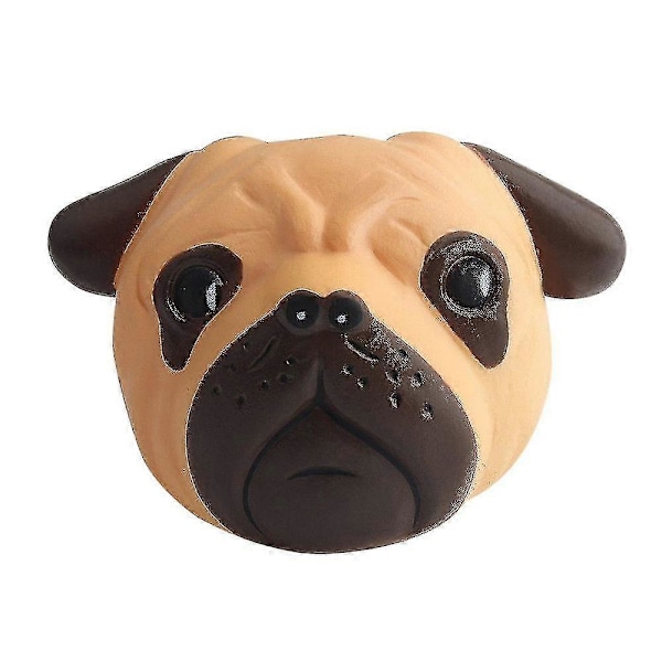 Squishies Kawaii Hundeansigt Langsomt Stigende Klemmelegetøj Anti Stress Legetøj 1 stk