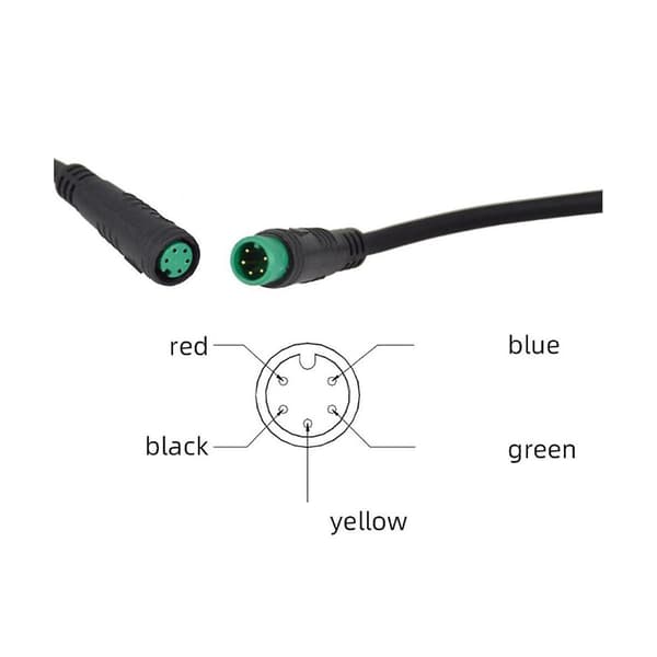 S866 Elektrisk Cykel Lcd Display E-cykel Elektrisk Scooter Display Meter Kontrolpanel Med Vandtæt